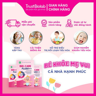 ( Combo 3 hộp ) Bio Care Plus++ giúp giảm rối loạn đường tiêu hóa , ăn ngon.