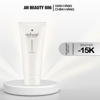 Sữa rửa mặt dành cho da dầu, mụn Sakura Purifying Cleanser 100ml