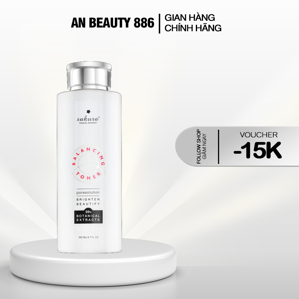 Nước cân bằng da Sakura Balancing Toner 200ml