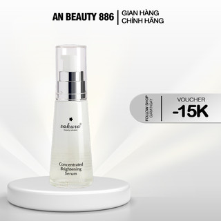 Serum dưỡng da trắng sáng, ngăn ngừa sạm nám Sakura Concentrated Brightening Serum
