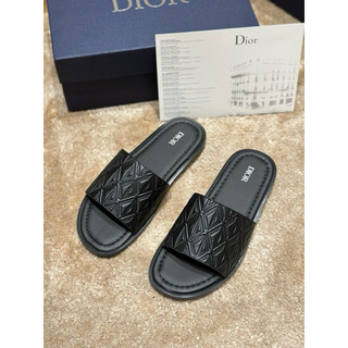 🔥HOT⚡️Dép lê nam 𝔻𝕚𝕠𝕣 đế thấp chữ ngang fullbox
