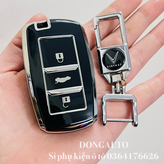 Ốp khoá, bao chìa khóa vinfast vf5 xe điện, bọc khóa tpu cao cấp bảo vệ chìa khóa