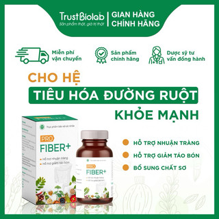  Uống PRO FIBER bổ xung chất xơ , hỗ trợ đường tiêu hóa , cải thiện tình trạng táo bón.