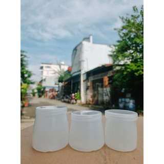 Set 50 hủ nhựa đựng sữa chua siêu rẻ