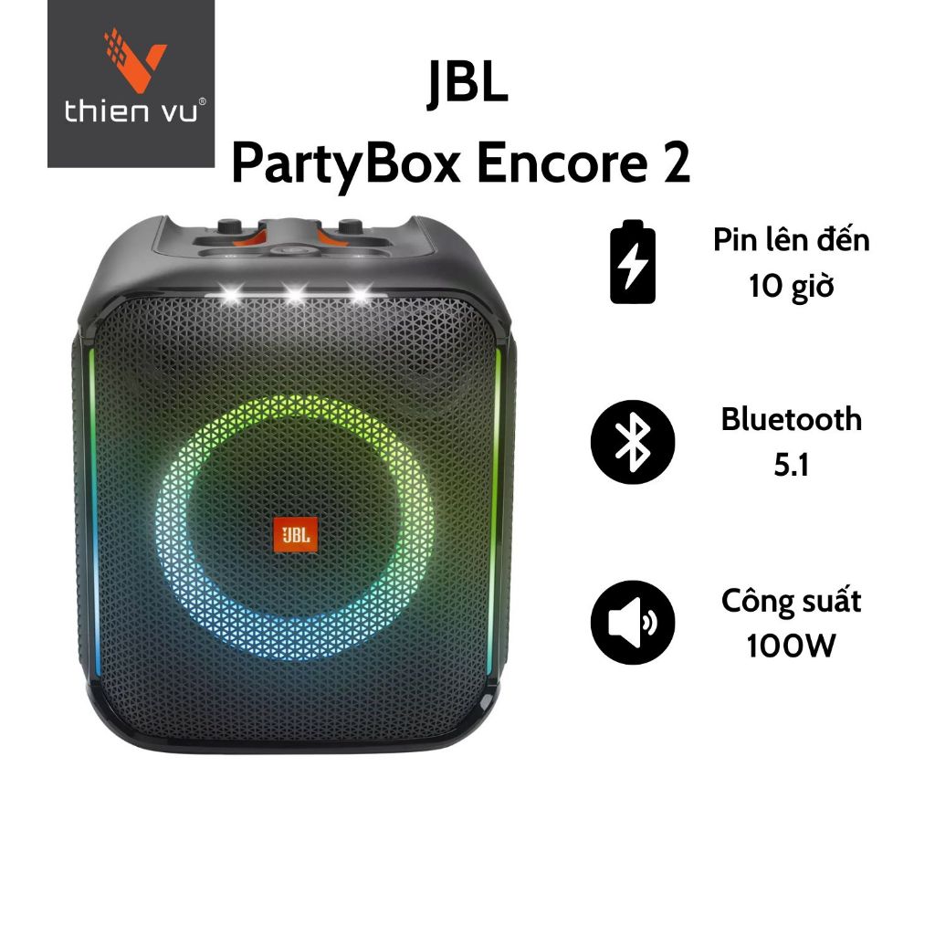 Loa di động JBL PartyBox Encore 2 100W