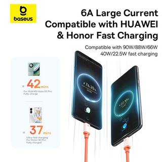 Cáp Sạc Baseus 0°C USB to Type-C 100W | Siêu Bền, Hỗ Trợ Các Chuẩn Sạc Nhanh