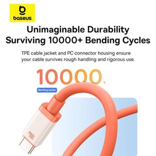 Cáp Sạc Baseus 0°C USB to Type-C 100W | Siêu Bền, Hỗ Trợ Các Chuẩn Sạc Nhanh