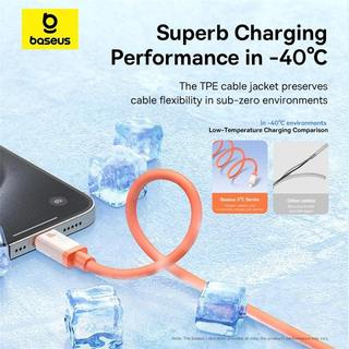 Cáp Sạc Baseus 0°C USB to Type-C 100W | Siêu Bền, Hỗ Trợ Các Chuẩn Sạc Nhanh