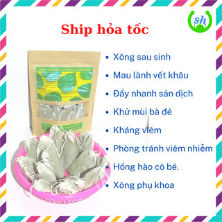 Xông vùng kín sau sinh - lá trầu và thảo mộc
