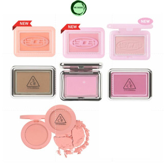 Phấn Má Hồng 3CE Stylenanda Mood Recipe Face Blush New Take Face Blusher Youth Pink Rose Beige City Mauve - Mibebe