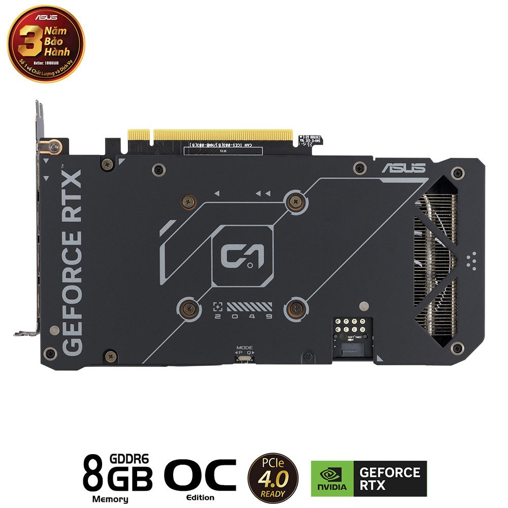 CARD MÀN HÌNH ASUS DUAL RTX 4060-O8G - EVO [HÀNG FULL VAT] | BigBuy360 - bigbuy360.vn