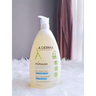 Gel tắm gội Aderma PRIMALBA BABy 750ml ( mẫu mới)