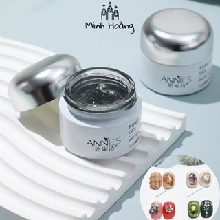 Gel vẽ nổi thủy tinh annies vẽ họa tiết nổi 3D, tạo viền chà tráng gương ( hũ lớn 20g )