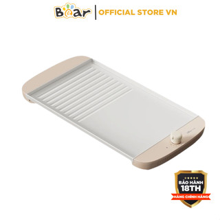 Bếp nướng điện Bear DKL-B12R2, Công suất 1200W, Chống dính, Không khói Cho 4-6 người ăn, BH 18 Tháng