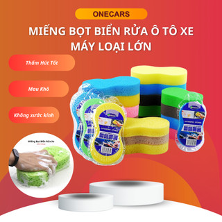 Miếng bọt biển rửa xe ô tô, xe máy chuyên dụng - bọt biển vệ sinh xe loại lớn