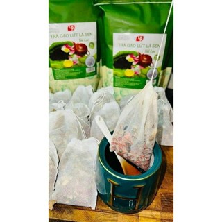 Trà Gạo Lứt Lá Sen 400gr