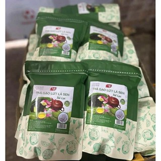 Trà Gạo Lứt Lá Sen 400gr