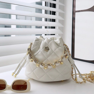 Túi xách tay nữ da mềm IBSQUARE - Túi Thiết Kế Mini Bucket Bag Size 18cm SM13