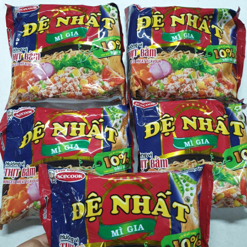 Mì Đệ Nhất thịt bầm 5 gói ×83g/gói