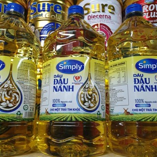 DẦU SIMPLY ĐẬU NÀNH 2 LÍT /BÌNH