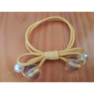 dây cột tóc hạt ngọc nhiều màu