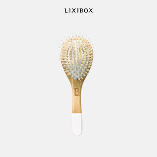 Lược Làm Phồng Tóc Lixibox Volumizing Oval Wooden Cushion Hair Brush