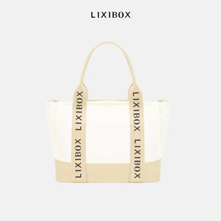Túi Canvas Lixibox Oversized Beige Tote Bag