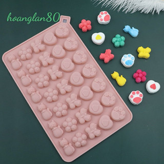 QQ khuôn silicon làm kẹo đường, Khuôn silicon làm kẹo dẻo kẹo chip chip chocolate, hinh hoa tim