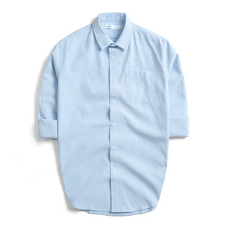 Áo Sơ Mi Nam Hafos OXFORD tay dài trơn chuẩn form Menswear , Sơ Mi Oxford Nam dài tay đứng form nam tính