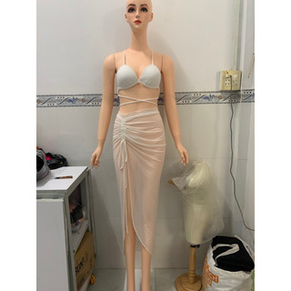 VÁY RÚT DÂY XUYÊN THẤU