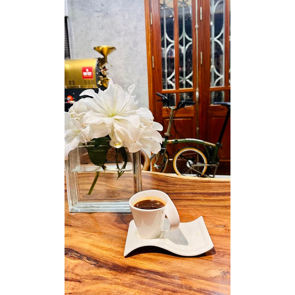 Ethiopia Gesha Village Dimma Green Label- Espresso, Pour Over- Gió Việt- 250gr