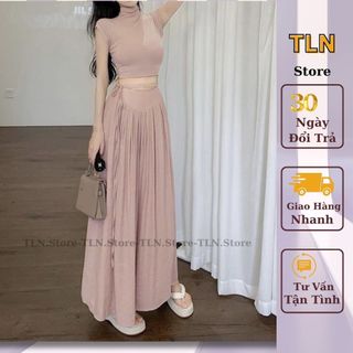 Quần Sớ Đũi Ống Rộng Giả Váy  Chất Vải Đũi Tơ loại 1 Siêu mêm, Mát có túi 2 bên có dây thắt nơ hàn quốc hách dángM54
