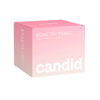 Bông tẩy trang candid cotton 100 miếng
