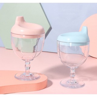 Bình sữa/ ly tập uống cho bé - cốc uống sữa, nước ép chống đổ nước - chất liệu an toàn