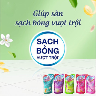 Nước lau sàn cao cấp túi 800ml King's tella Thái Lan