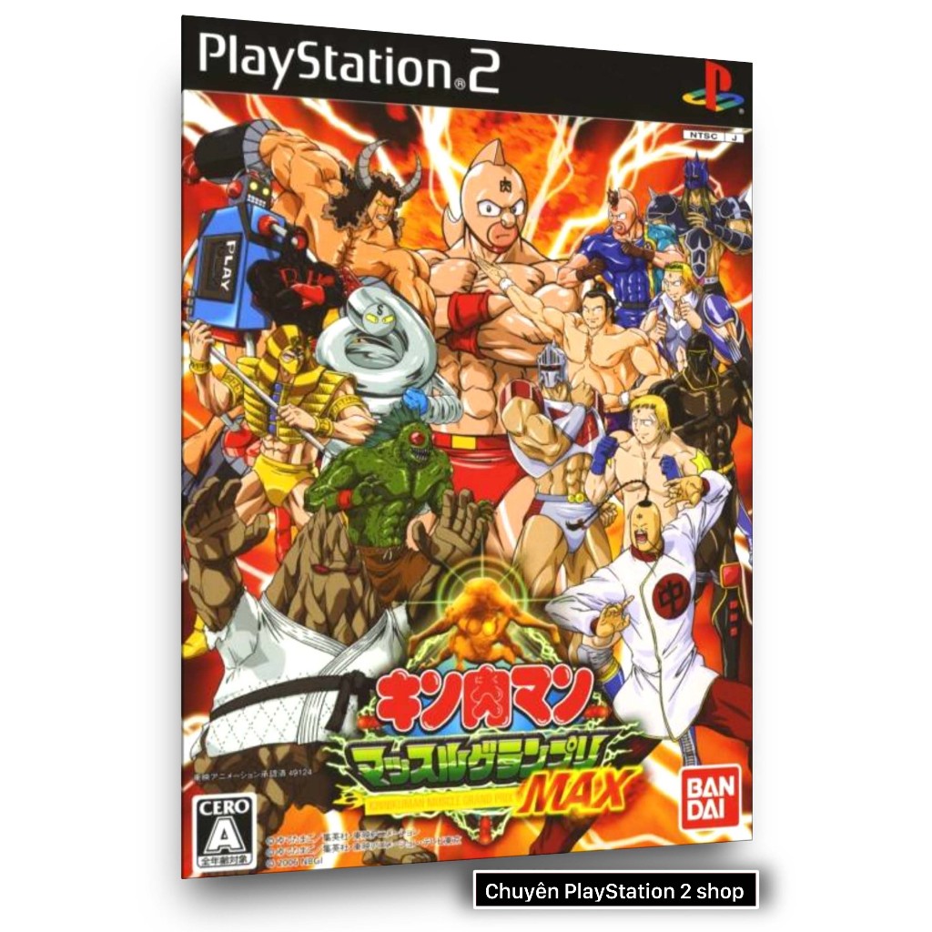 Đĩa game PS2, World Heroes Anthology (Game đối kháng) cho máy game PS2