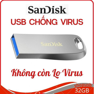 USB 32GB SanDisk USB 3.1 150MB/s cài công nghệ chống virus chống nước lưu trữ an toàn không lo virus có mật khẩu 2.6