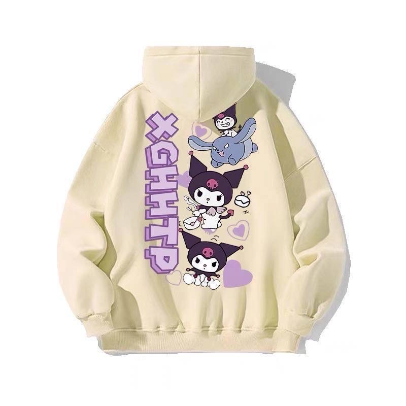 Áo khoác hoodie form rộng unisex KOROMI Áo khoác hoodie form rộng nam nữ unisex chất nỉ ngọai dày dặn