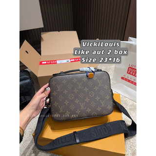 ⚜️ Túi đeo hông , đeo chéo , đeo vai Nam nữ Lv Monogram S-LOCK bản cải tiến Siêu cao cấp