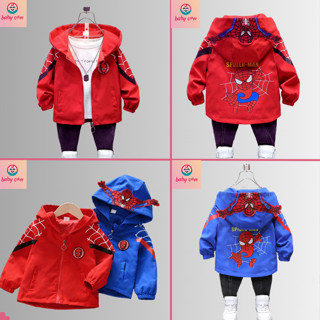 áo khoác siêu nhân nhện, áo khoác lông cho bé, CoMiMo BaBy, áo ấm cho bé trai, áo khoác lót lông cho bé từ 10-30kg