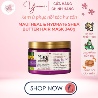 [Bill Mỹ]Kem ủ phục hồi tóc hư tổn Maui Moisture