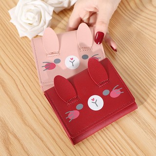 Ví ngắn - Ví nữ - Bóp ngắn mini họa tiết xinh xắn baby