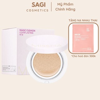 Phấn Nước Che Phủ Tốt, Lâu Trôi Missha Magic Cushion Cover Lasting SPF50+ PA+++