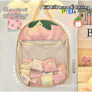 Tất lưu trữ treo túi đựng đồ lót túi lưới treo tủ quần áo ký túc xá đầu giường bảo quản cửa phía sau vải treo tường túi