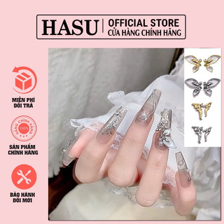 Charm cánh thiên thần đính móng - cánh buom kim loại trang trí móng cực xinh