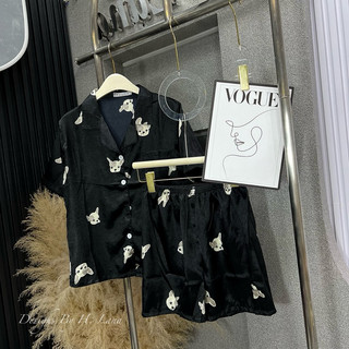 SET BỘ LỤA CỘC IN CHÓ QC