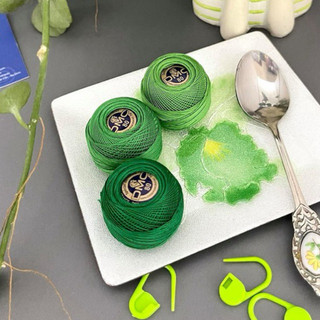 Cuộn chỉ DMC BRILLIANT TATTING COTTON Art 19 (bảng màu 2)