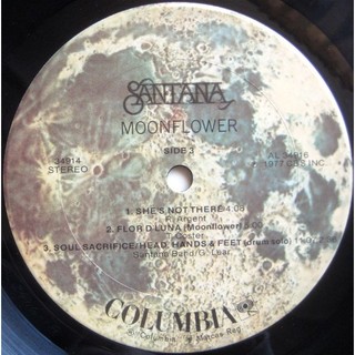 Đĩa Than ( Vinyl) - Santana – Moonflower