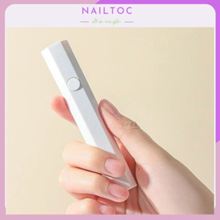  Máy Hơ Móng Mini Tích điện Nail Đèn Hơ nhỏ gọn tiện lợi làm nail 