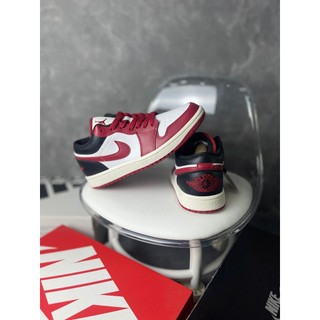 (Chính Hãng) Giày Jordan 1 Low Reverse Black Toe DC0774-160